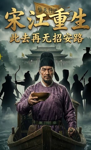 短剧《宋江重生此去再无招安路》海报