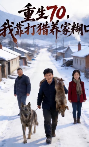 短剧《重生70，我靠打猎养家糊口》海报