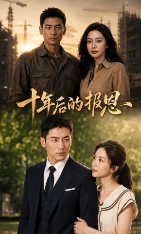 短剧《十年后的报恩》海报
