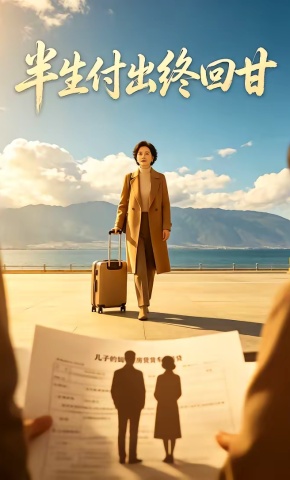 短剧《半生付出终回甘》海报