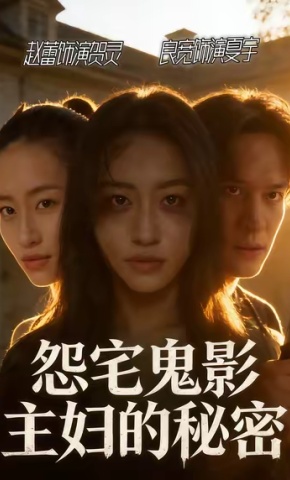短剧《怨宅鬼影主妇的秘密》海报