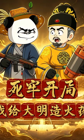 短剧《死牢开局：我给大明造火药》海报