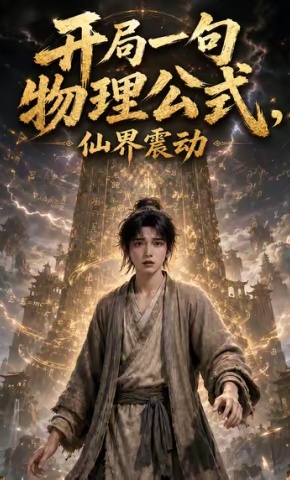 短剧开局一句物理公式，仙界震动海报