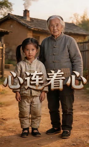 短剧《心连着心》海报