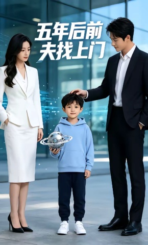 短剧《五年后前夫找上门》海报