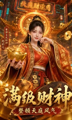 短剧满级财神：整顿天庭风气海报