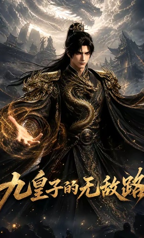 短剧《九皇子的无敌路》海报