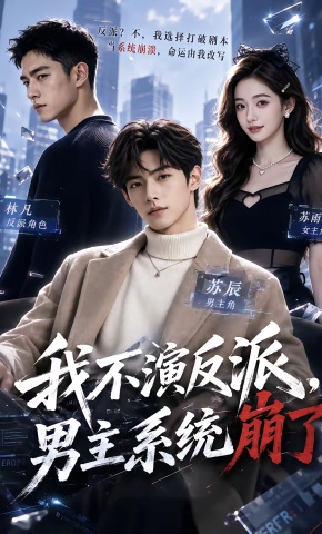 短剧《我不演反派，男主系统崩了》海报
