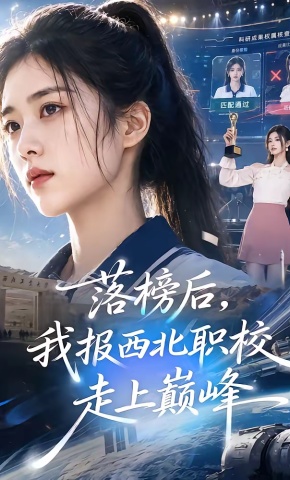 短剧《落榜后，我报西北职校走上巅峰》海报