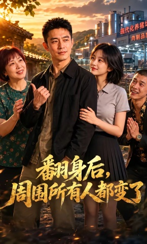 短剧《翻身后，周围所有人都变了》海报