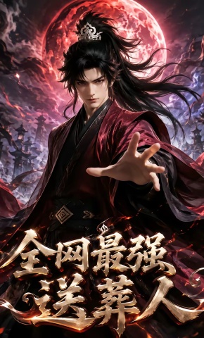 短剧《全网最强送葬人》海报