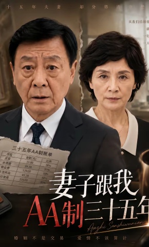 短剧《妻子跟我AA制三十五年》海报