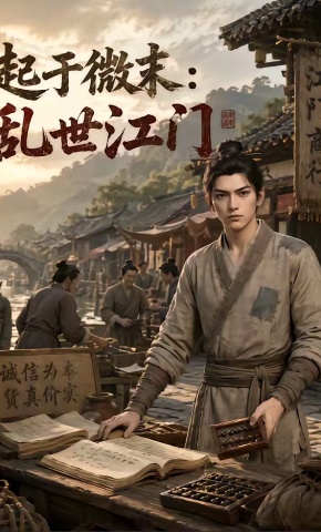 短剧《起于微末：乱世江门》海报