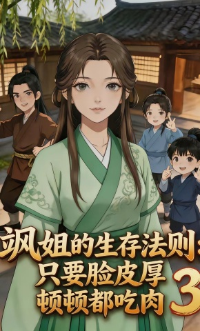 短剧《飒姐的生存法则：只要脸皮厚顿顿都吃肉3》海报