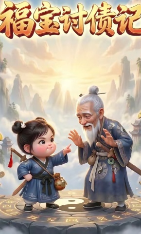 短剧《福宝讨债记》海报