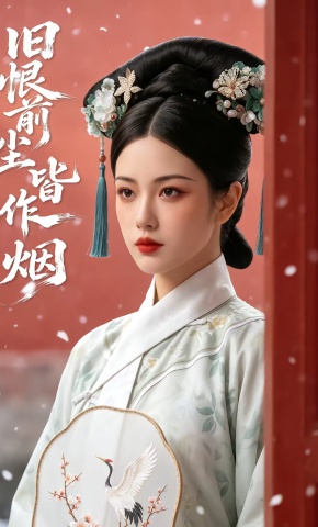 短剧《旧恨前尘皆作烟》海报