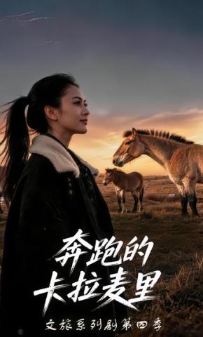 短剧《奔跑的卡拉麦里》海报