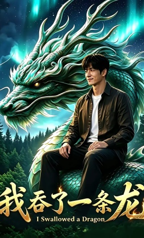 短剧《我吞了一条龙》海报