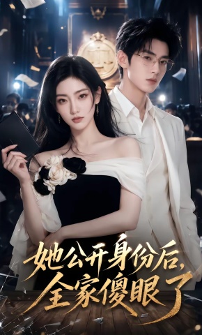 短剧《她公开身份后，全家傻眼了》海报