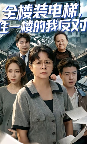 短剧《全楼装电梯，住一楼的我反对》海报