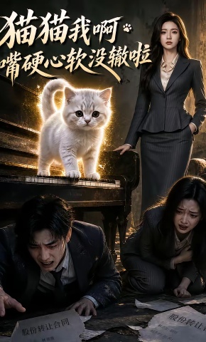 短剧《猫猫我啊，嘴硬心软没辙啦》海报