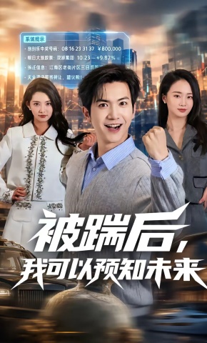 短剧《被踹后，我可以预知未来》海报