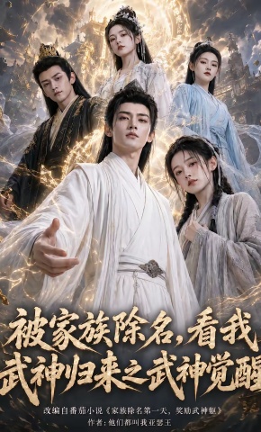 短剧《被家族除名，看我武神归来之武神觉醒》海报