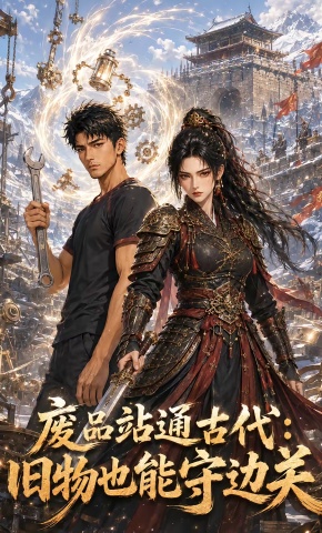 短剧《废品站通古代：旧物也能守边关》海报