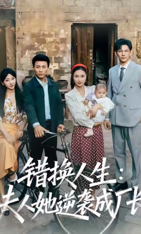 短剧《错换人生：夫人她逆袭成厂长》海报
