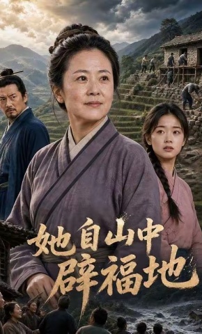 短剧《她自山中辟福地》海报
