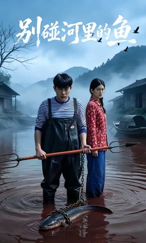 短剧《别碰河里的鱼》海报