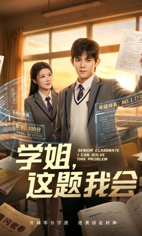短剧《学姐，这题我会》海报