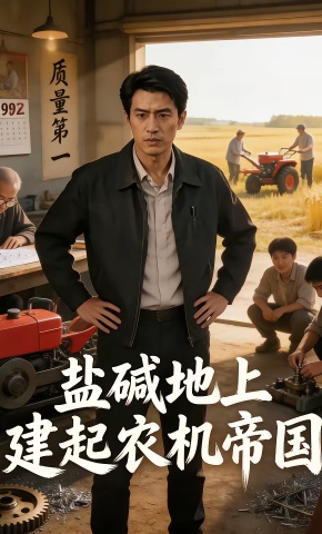 短剧《盐碱地上建起农机帝国》海报