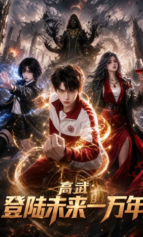短剧《高武：登陆未来一万年》海报