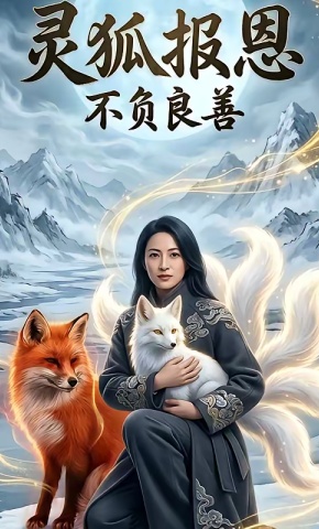 短剧《灵狐报恩，不负良善》海报
