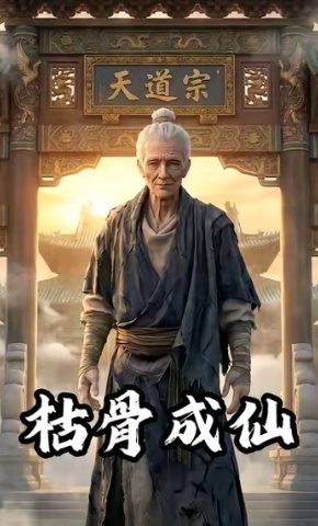 短剧《枯骨成仙》海报