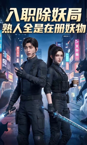 短剧《入职除妖局，熟人全是在册妖物》海报