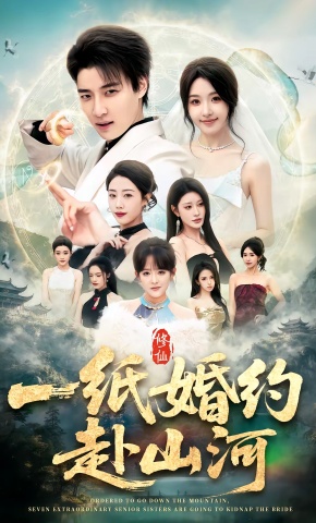 短剧《一纸婚约赴山河》海报