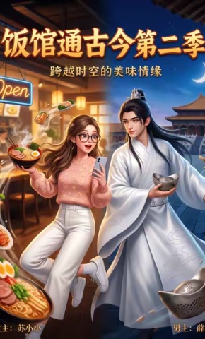 短剧《饭馆通古今第二季》海报