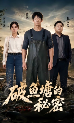 短剧《破鱼塘的秘密》海报