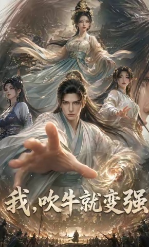 短剧《我，吹牛就变强》海报