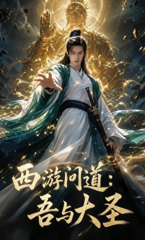 短剧《西游问道：吾与大圣》海报