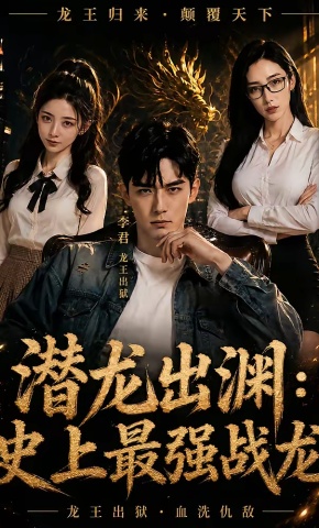 短剧《潜龙出渊：史上最强战龙》海报