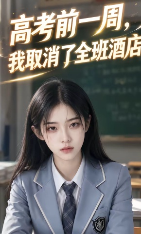 短剧《高考前一周，我取消了全班酒店》海报