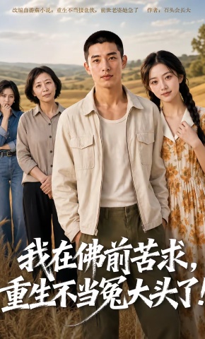 短剧《我在佛前苦求，重生不当冤大头了！》海报