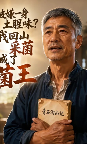 短剧《被嫌一身土腥味？我回山采菌成了菌王》海报