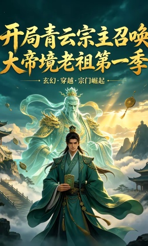 短剧《开局青云宗主召唤大帝境老祖（第一季）》海报