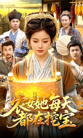 短剧《农女她每天都在挖宝》海报