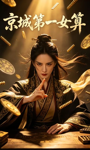 短剧《京城第一女算》海报