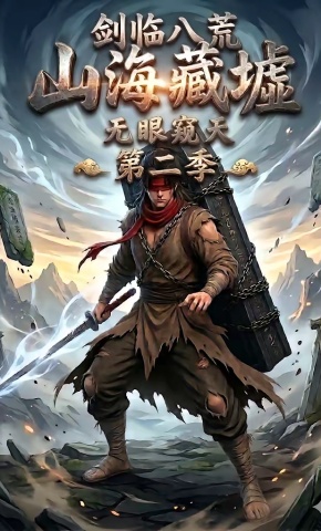 短剧《剑临八荒山海藏墟，无眼窥天第二季》海报